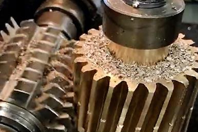 Brass Gear Hobbing