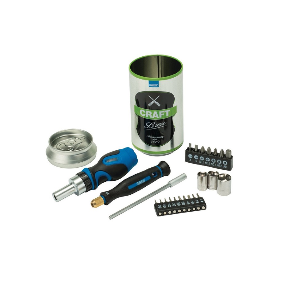Stubby Ratchet Screwdriver and Bit Set Special Edition - Craft Brew (23pc)