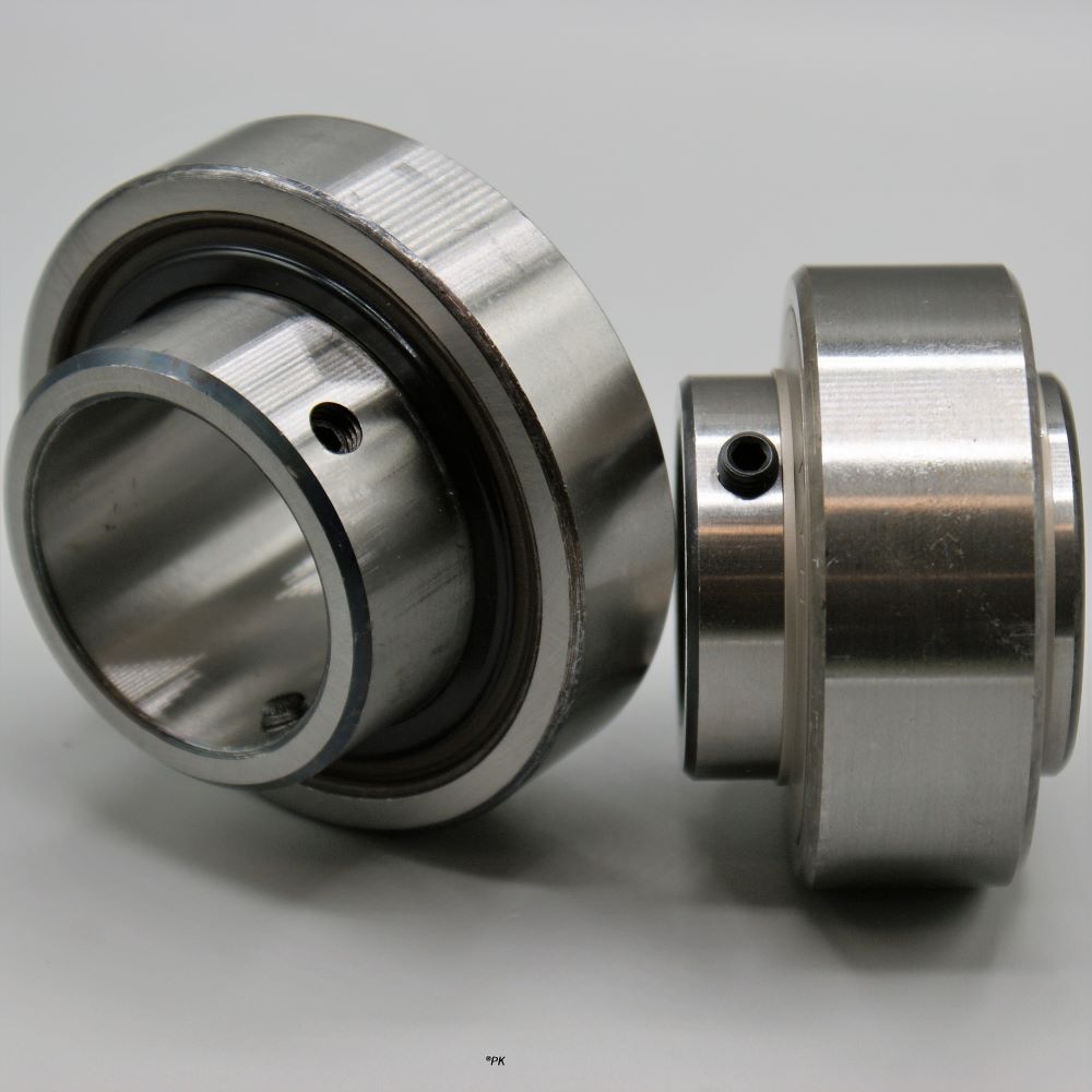 35mm Metric Bearing Insert Parallel OD - Integral Set-screw Locking