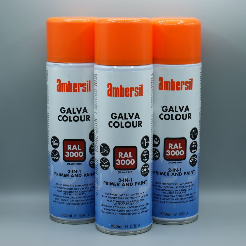 Galva Colour Red RAL 3000