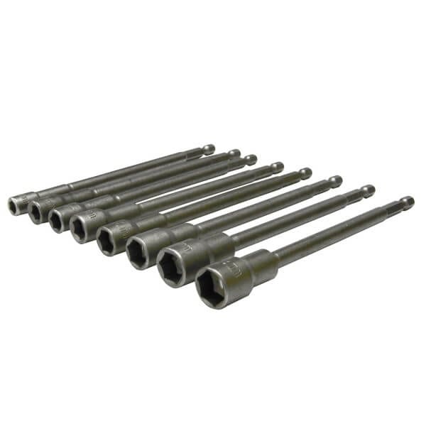 8 Piece Long Metric Nut Driver Set