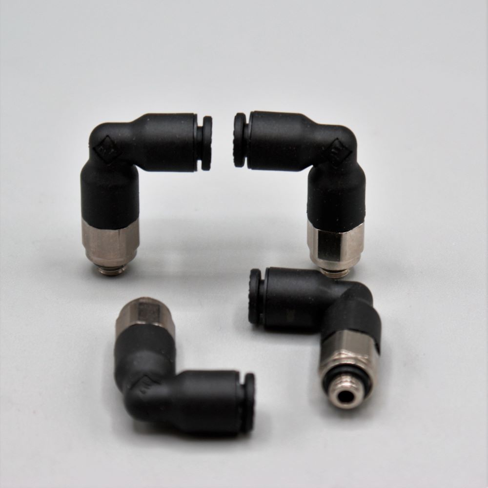 EXTD STUD ELBOW  4MM X M5