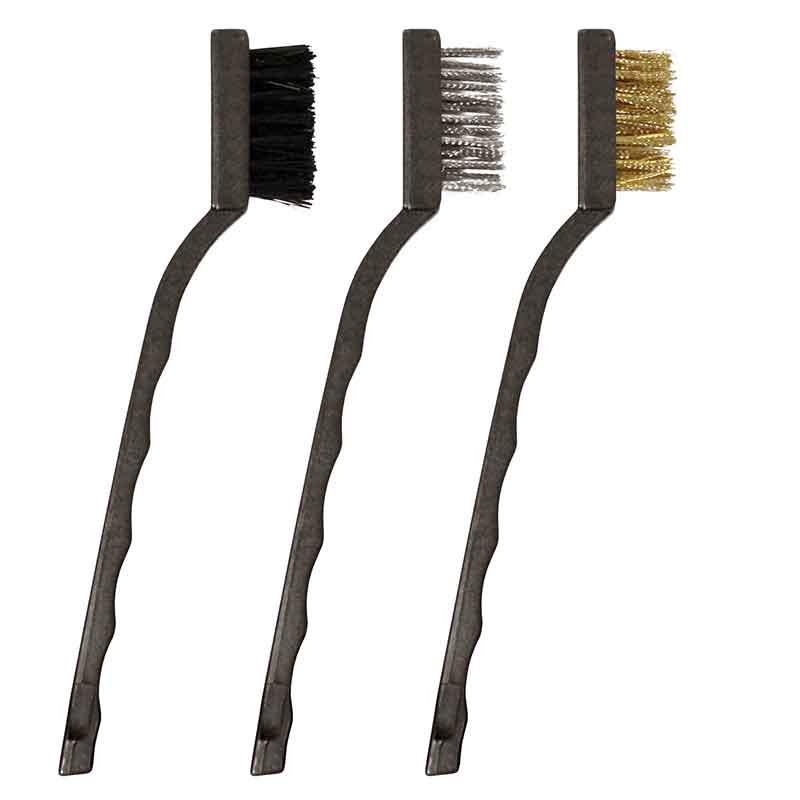 3pc SPARK PLUG BRUSH SET