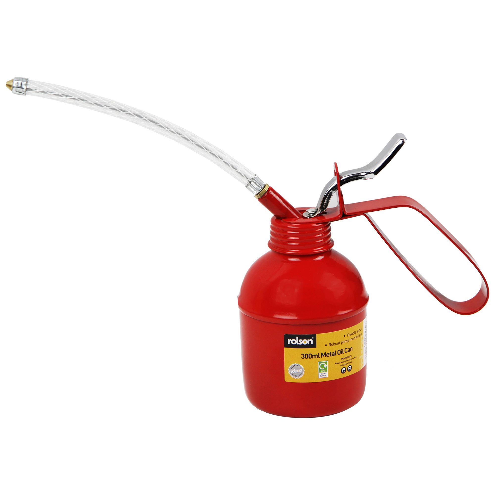 Metal Oil Can With Flexible Spout 300ml