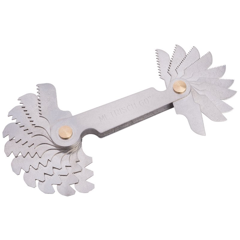 20 Blade Metric Screwpitch Gauge 0.4 - 6mm