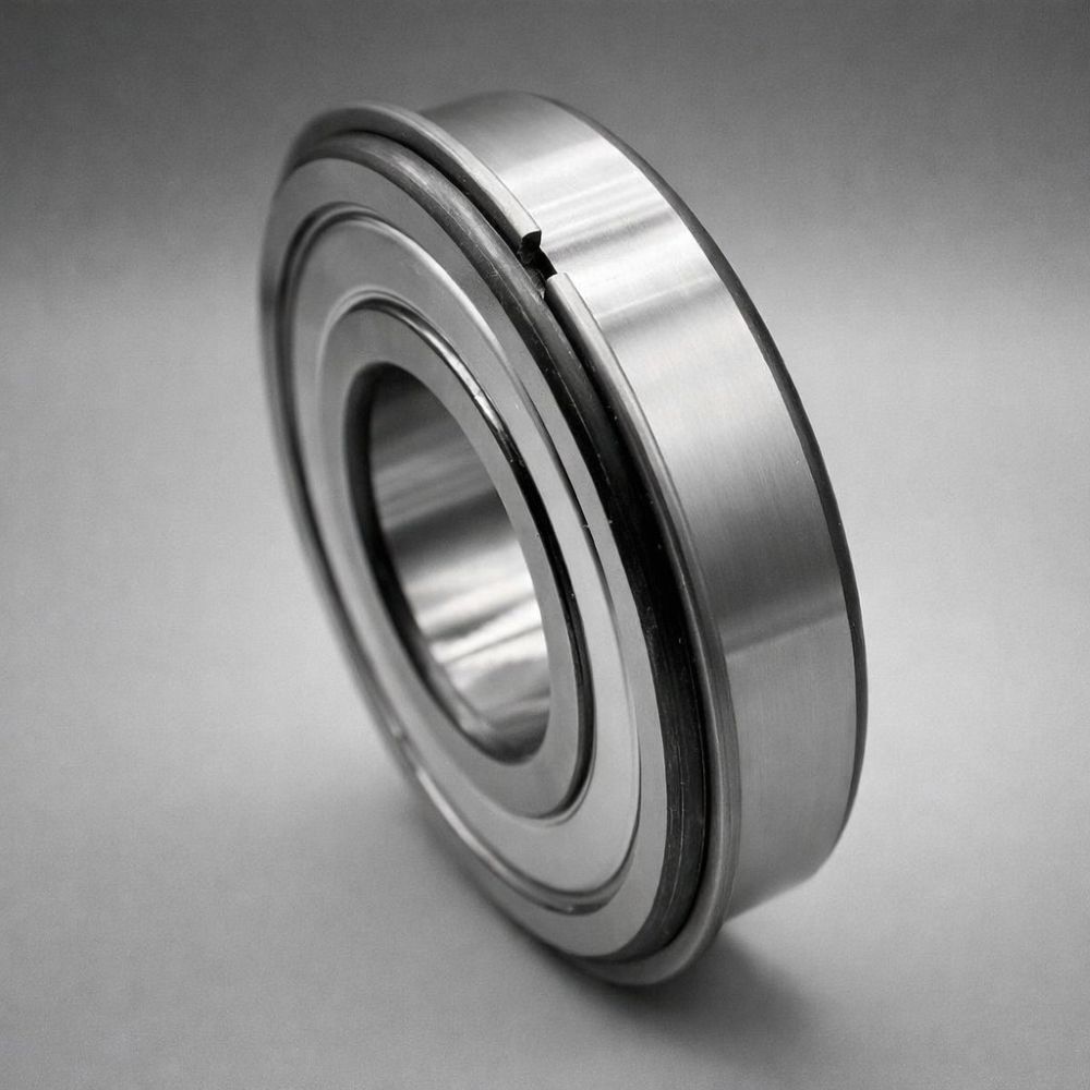 6004 NR- Standard Metric Bearing, Snap Ring and Groove.
