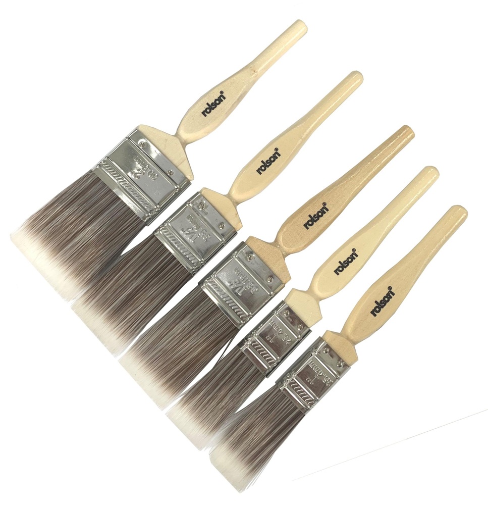 5 Piece Paint Brush Set