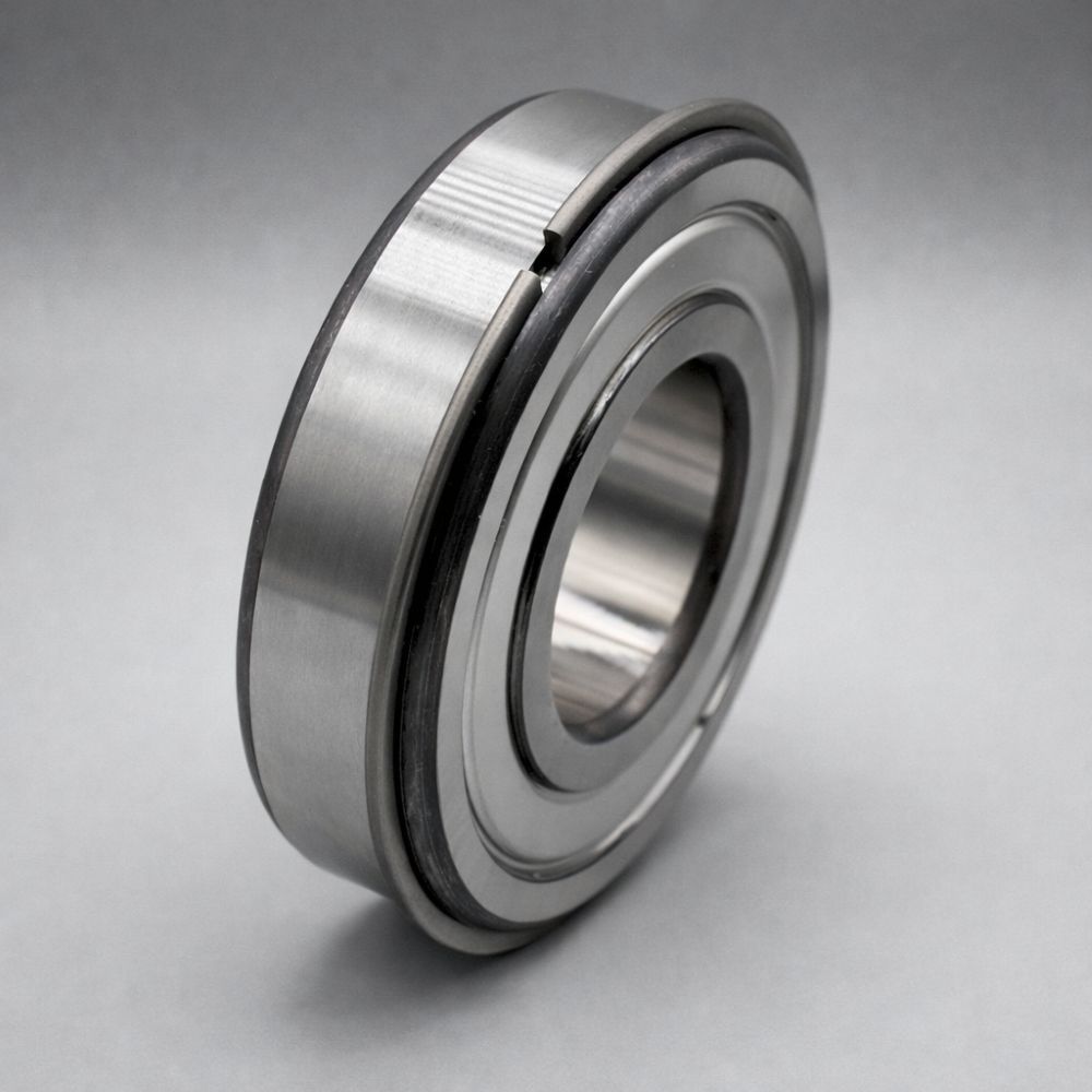 6205 NR-ZZ Standard Metric Bearing Snap Ring and Groove