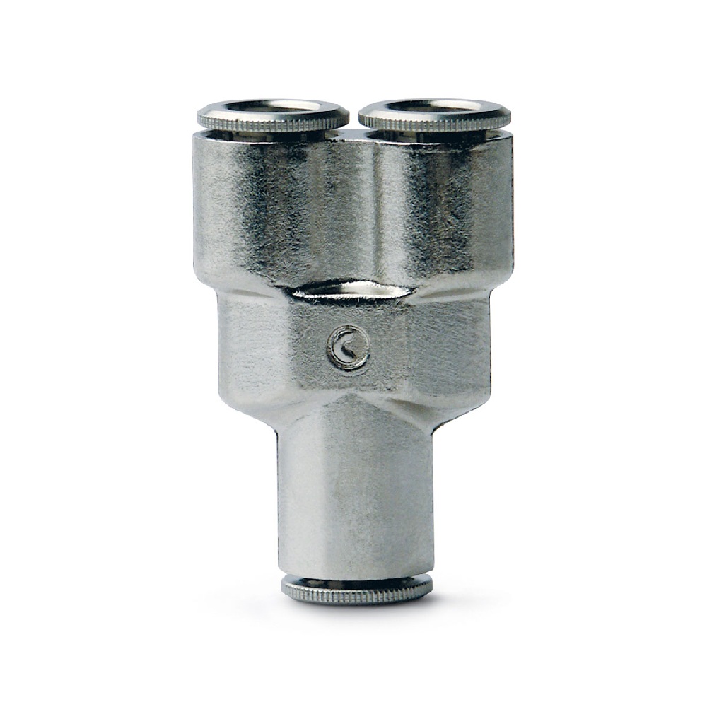 Push In Fitting Equal Tube Y 10mm Tube