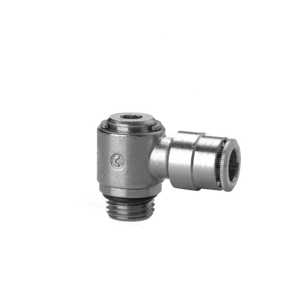 Push In Fitting SIngle Banjo 10mm Tube 1/4