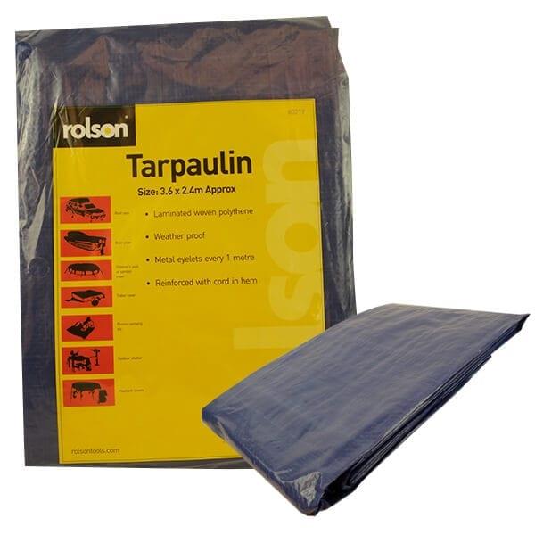 3.6 X 2.4M TARPAULIN (12'X8')  ROLSON