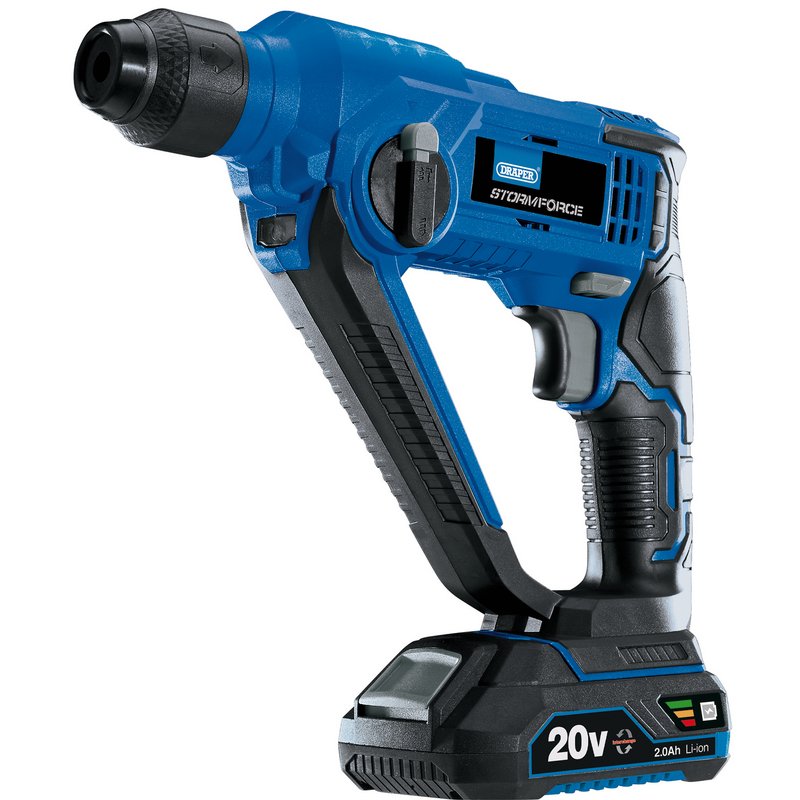 Draper Storm Force® 20v SDS+Hammer Drill (Sold Bare)