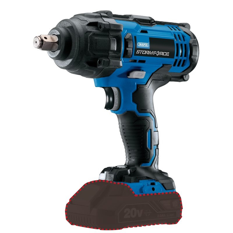 Draper Storm Force® 20v Impact Wrench Mid-Torque  1/2