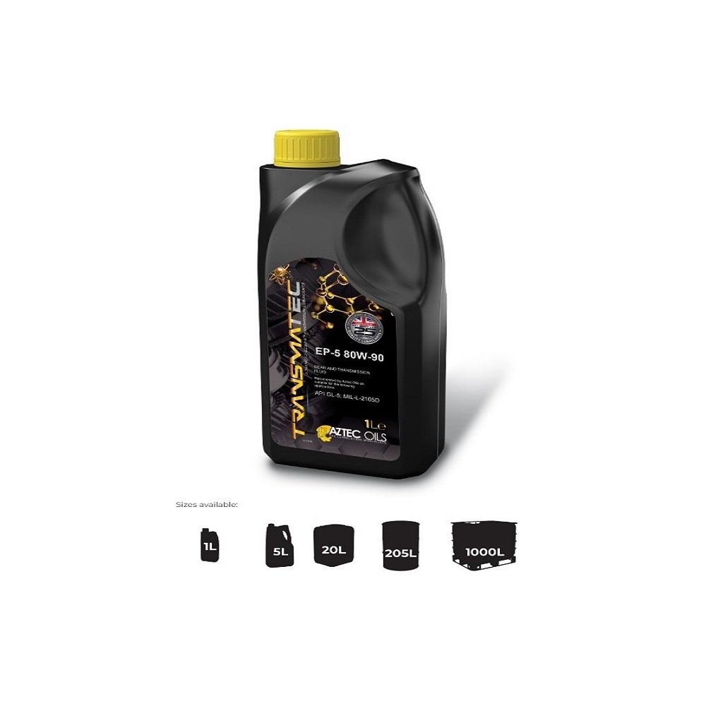 TRANSMATEC EP-5 80W-90 - 5LTR Mineral oil based transmission fluid