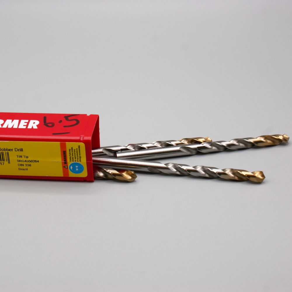 7.00 mm Dormer Jobber Drill HSS.TiN Coat Coating - Titanium nitride