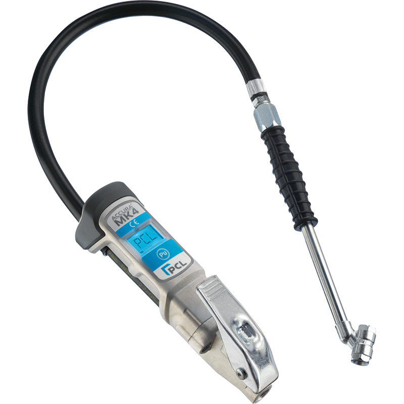 Accura MK4 Digital Inflator 0.53mtr Hose twin hold on connectors
