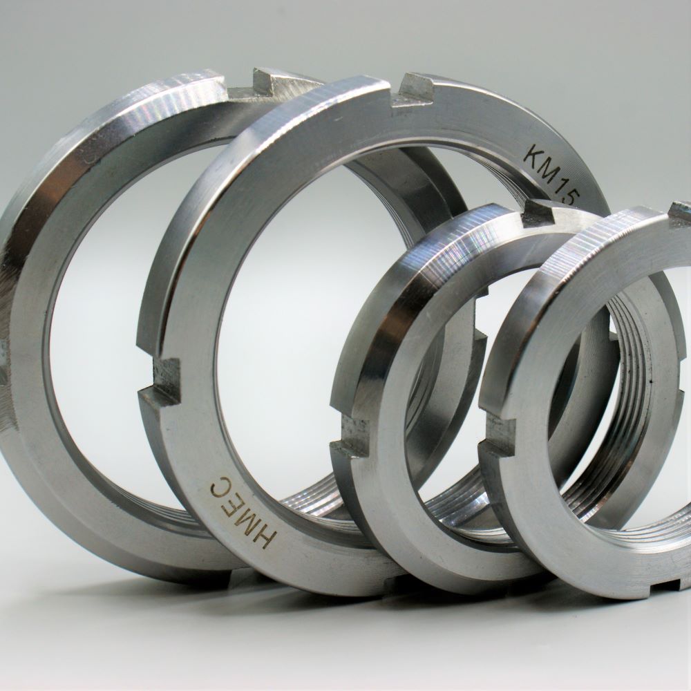 Bearing Locking Nut  M25 X 1.5 25mm ID x 38mm OD x 7 mm Thick