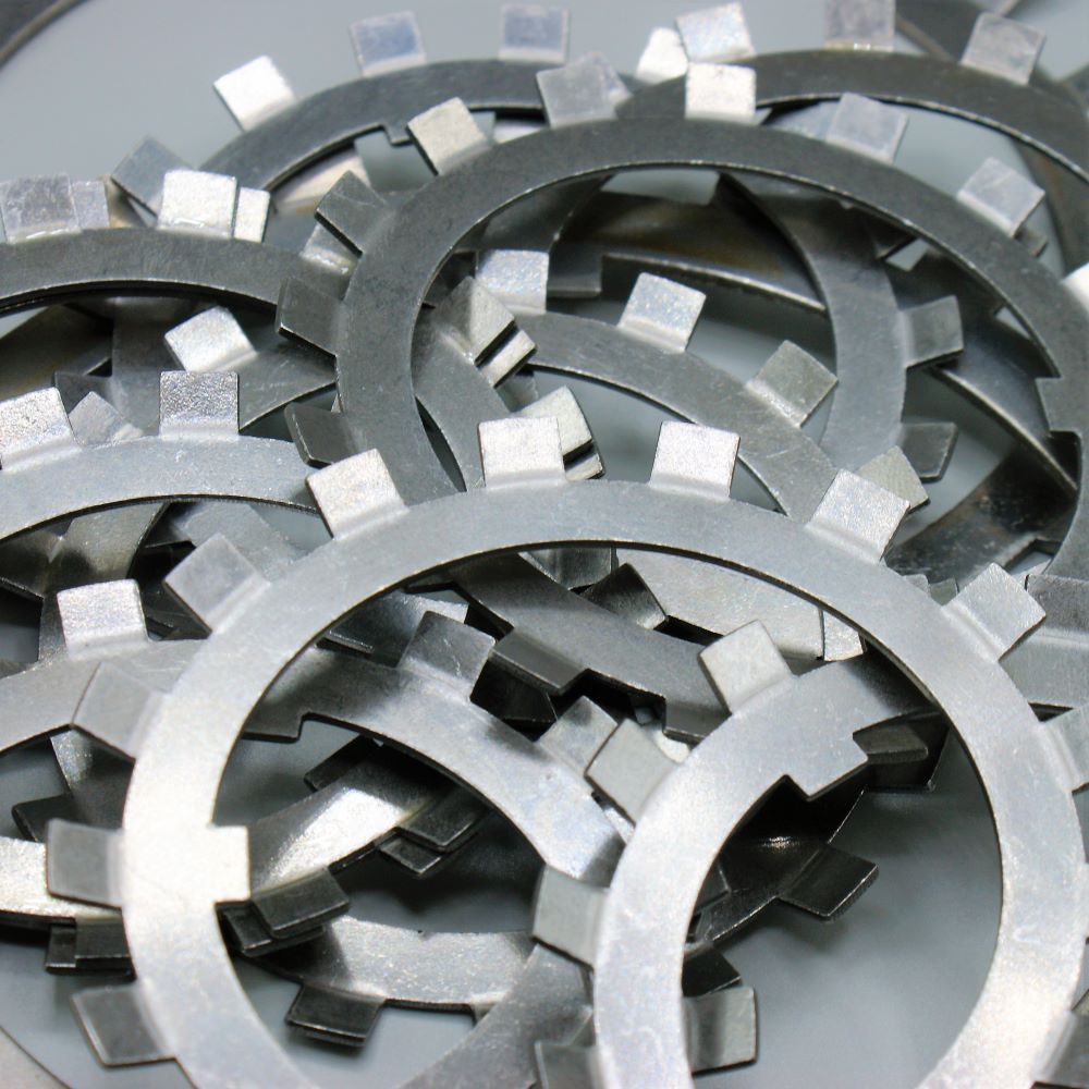 Steel Tab Washer  ( Lock Washer ) 80mm ID x 112mm OD x 1.75 mm Thick