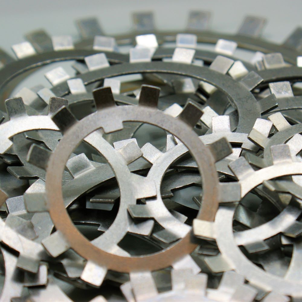 Steel Tab Washer  ( Lock Washer ) 90mm ID x 126mm OD x 1.75 mm Thick
