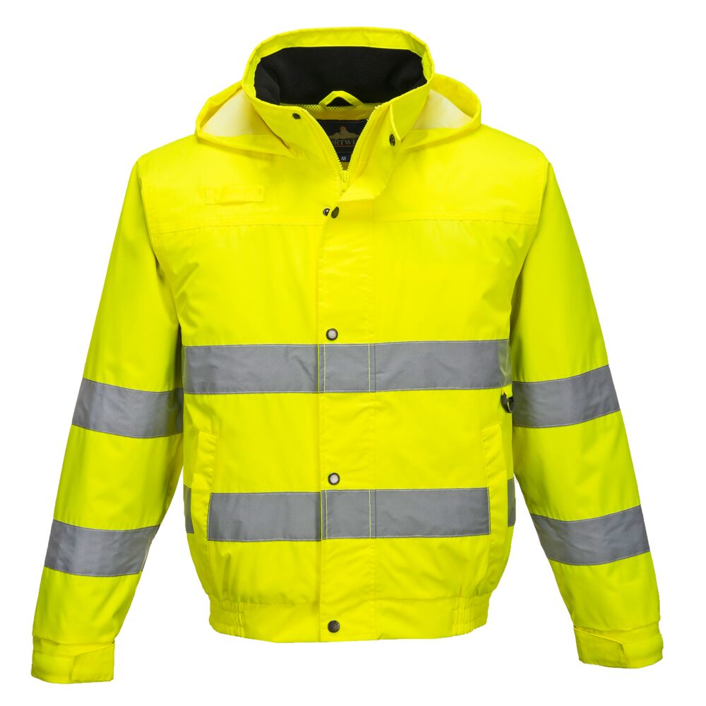 Hi-Vis Rain Lite Bomber Jacket Small