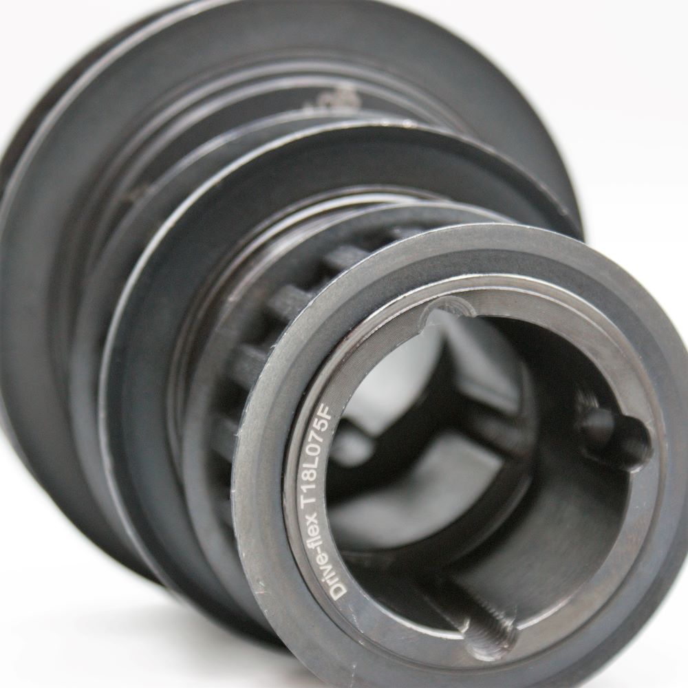 L Pitch 26 T Taper Lock Timing Pulley To Suit  - 1108 Bush
