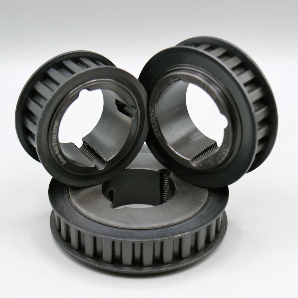 L Pitch 27 T Taper Lock Timing Pulley To Suit  - 1108 Bush