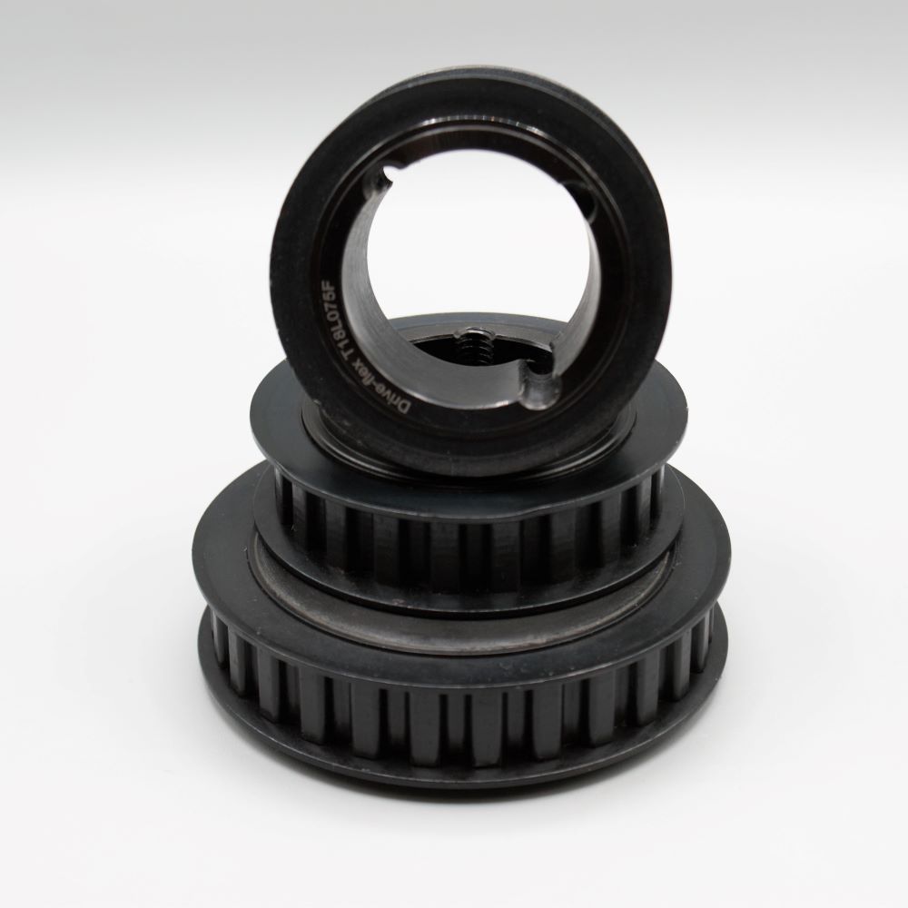 L Pitch 28 T Taper Lock Timing Pulley To Suit  - 1108 Bush