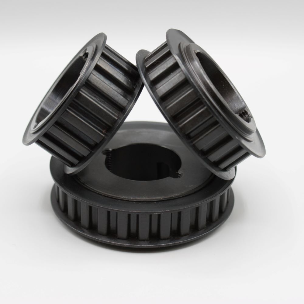 L Pitch 28 T Taper Lock Timing Pulley To Suit  - 1108 Bush