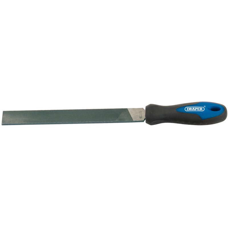 Soft Grip Engineers Hand File 200mm-Flat