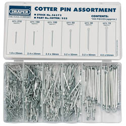 SPLIT PIN ASSORTMENT  555-PIECE (APPROX)
