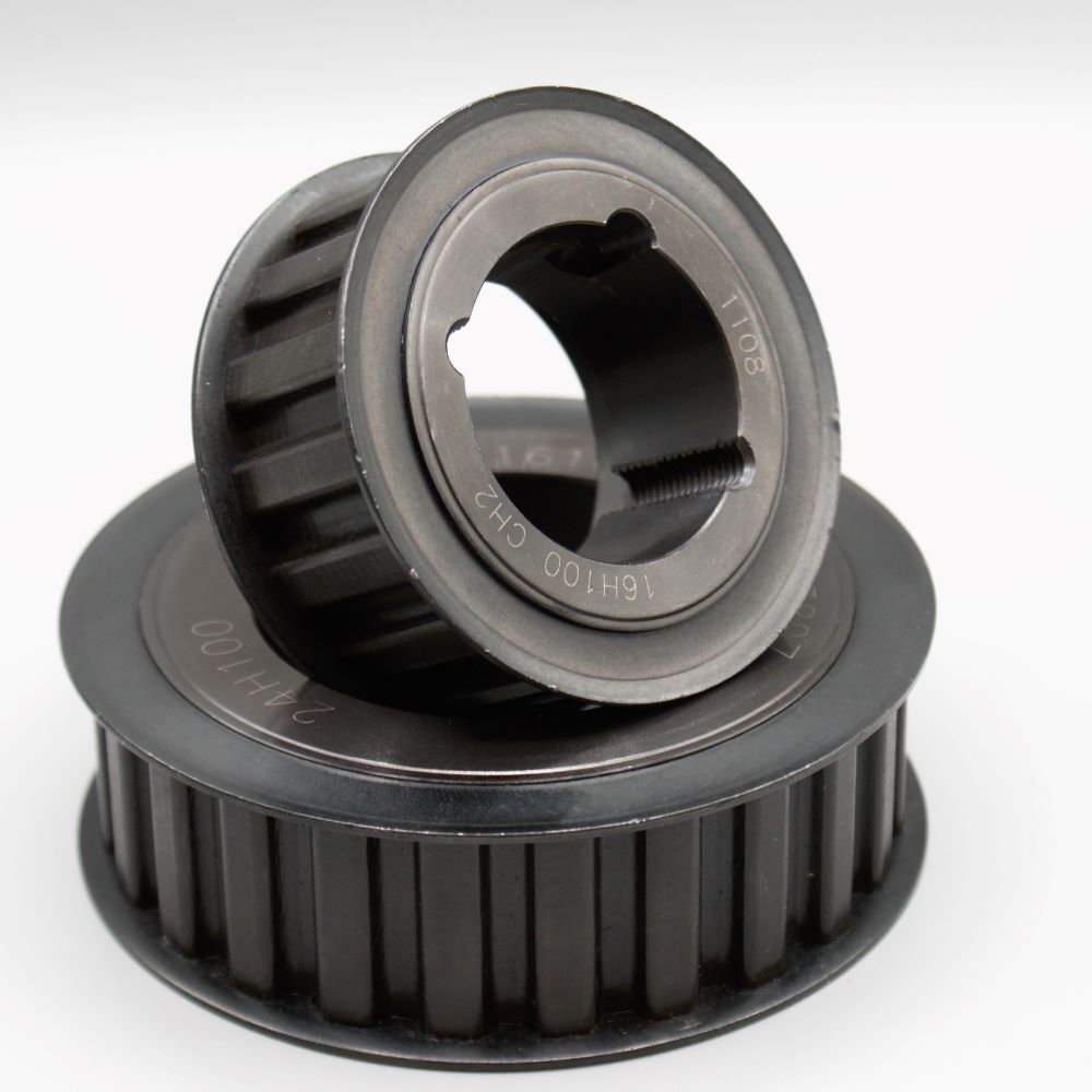 H Pitch 44T  Taper Lock Timing Pulley To Suit  - 2012 Bush