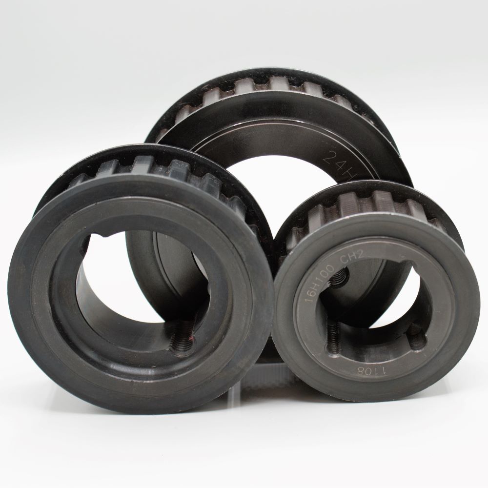 H Pitch 60T  Taper Lock Timing Pulley To Suit  - 2012 Bush