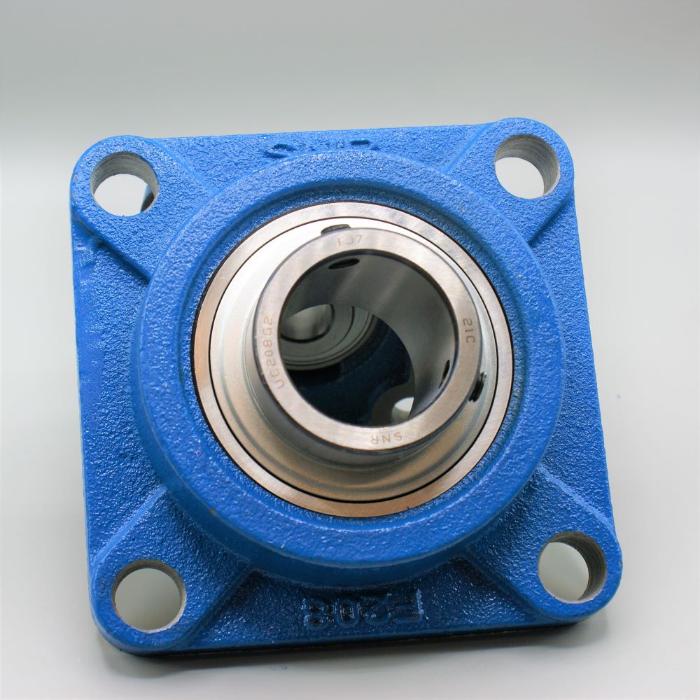 Square 4 Bolt Flanged Housing And Insert To suit 1" shaft