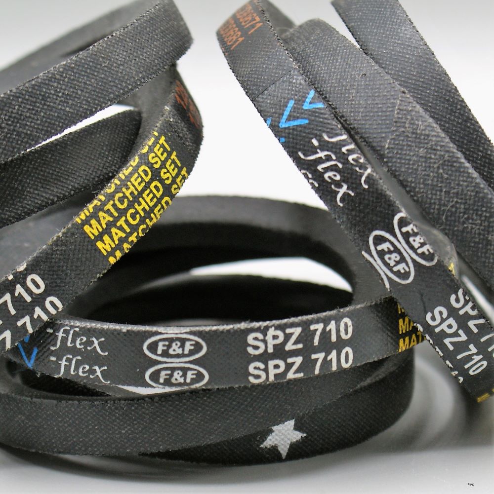 SPZ 710 Wedge Belt - Pitch Length 710 mm Inside Length 673mm Outside Length 723mm