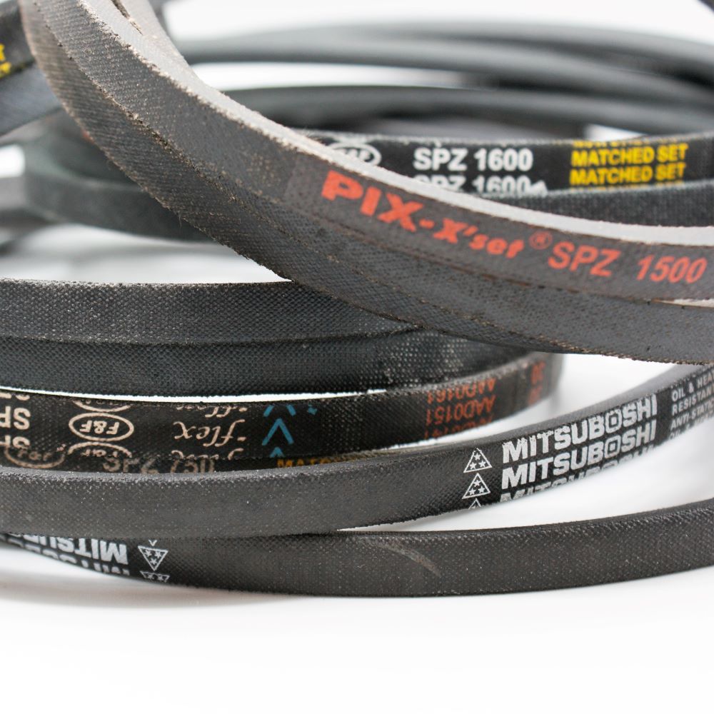 SPZ 1037 Wedge Belt - Pitch Length 1037 mm Inside Length 1000mm Outside Length 1050mm