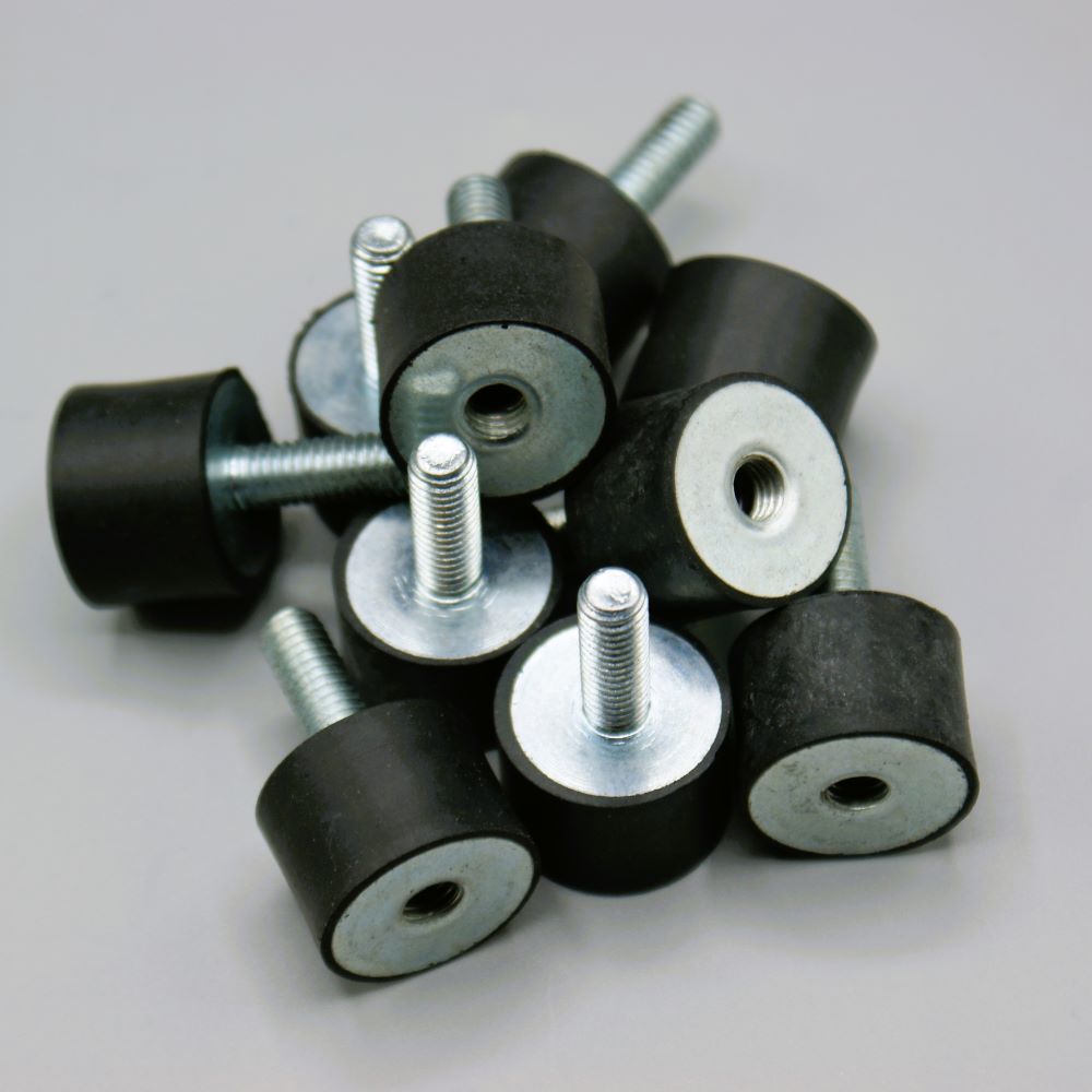 M6 Male - Female Circular Mount 25mm od 25mm Thick M6 Thread