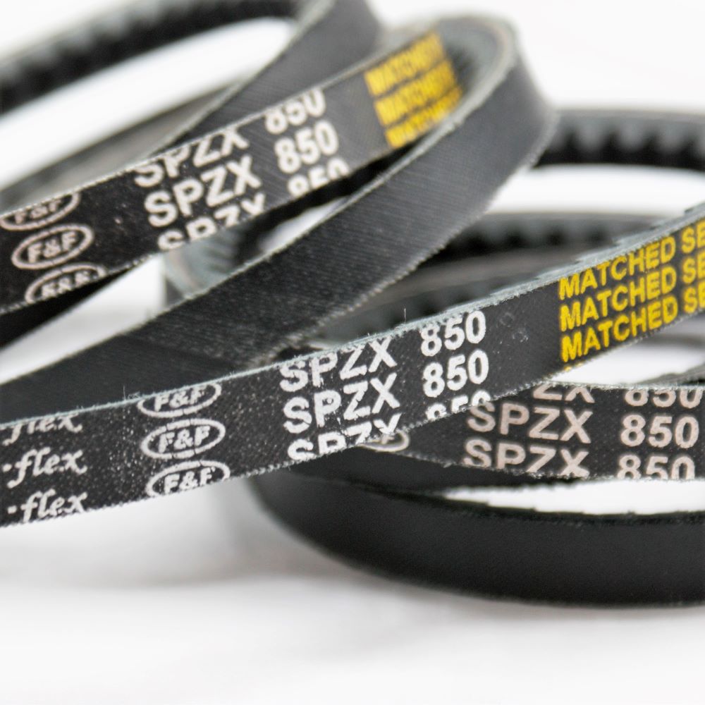 XPZ0925 Raw Edge Cogged Pitch Length 925 mm Inside Length 888mm