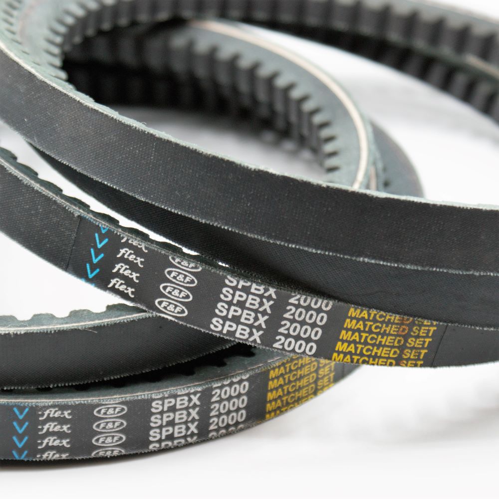 XPZ0937 Raw Edge Cogged Pitch Length 937 mm Inside Length 900mm