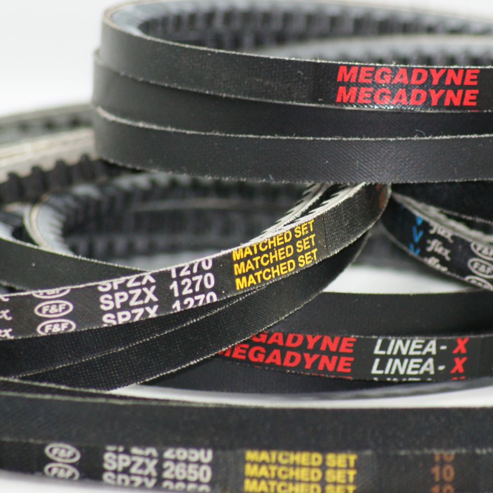 XPZ1557 Raw Edge Cogged Pitch Length 1557 mm Inside Length 1520mm