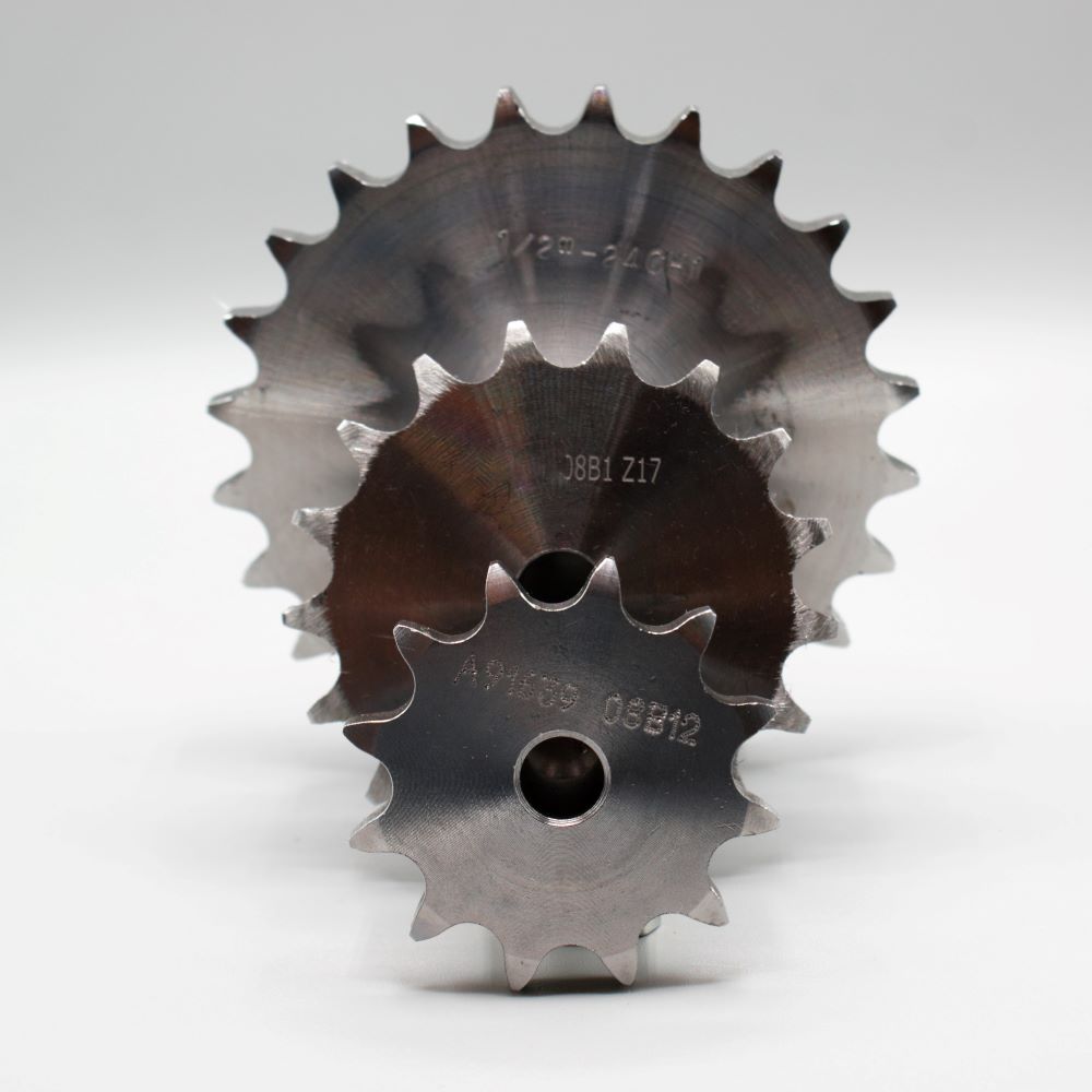 Steel Sprocket 8MM-8T Simplex Pilot Bore