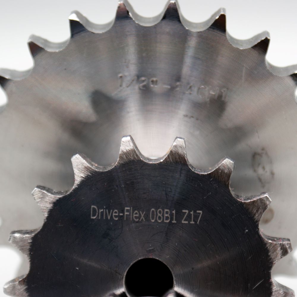 Steel Sprocket 3/8-8T Simplex Pilot Bore