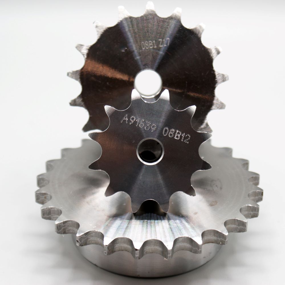 Steel Sprocket 3/4-08T Simplex Pilot Bore