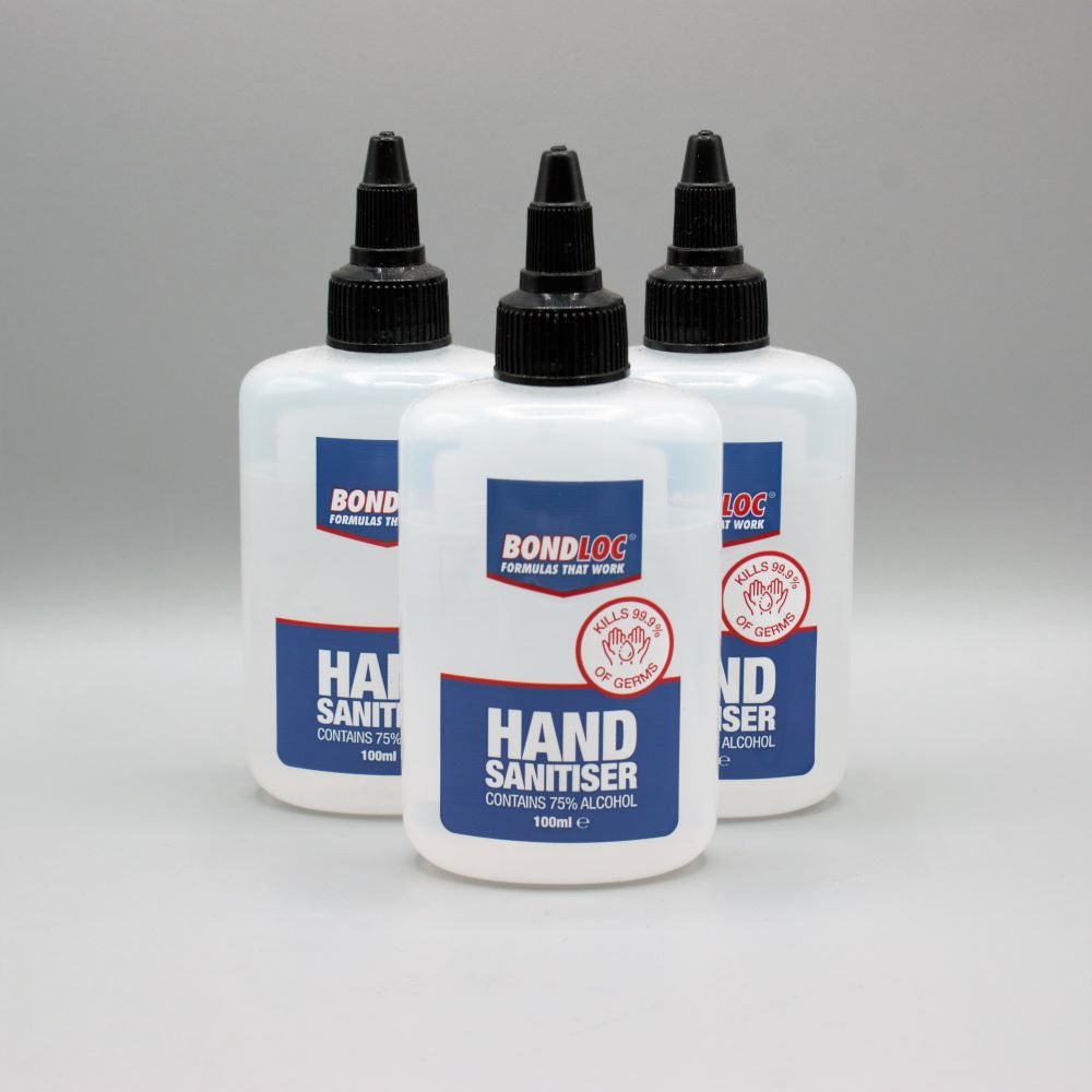 BONDLOC  LIQUID HAND SANITISER  100ML