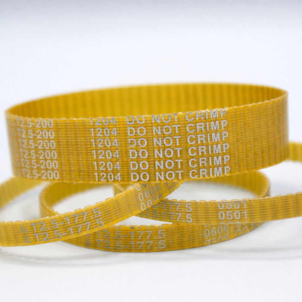 T2.5 timing belt sleeves 120–950 mm cut to any width – polyurethane construction