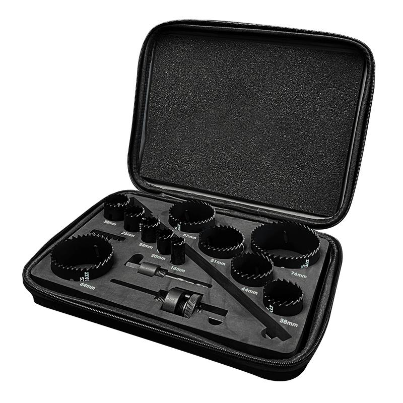 17pc Plumbers Cobalt Holesaw Kit