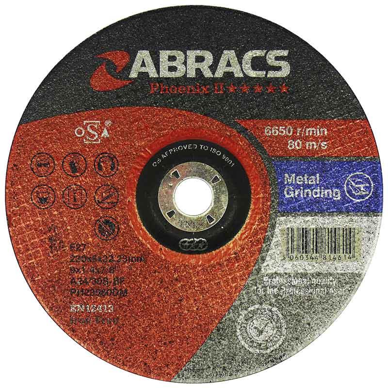PHOENIX II 100mm x 3mm x 16mm FLAT METAL Cutting Disc