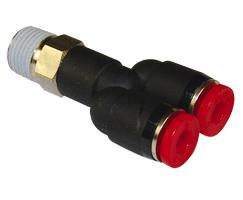 PFITC 4MM-R1/8 SWIVEL Y ADPT