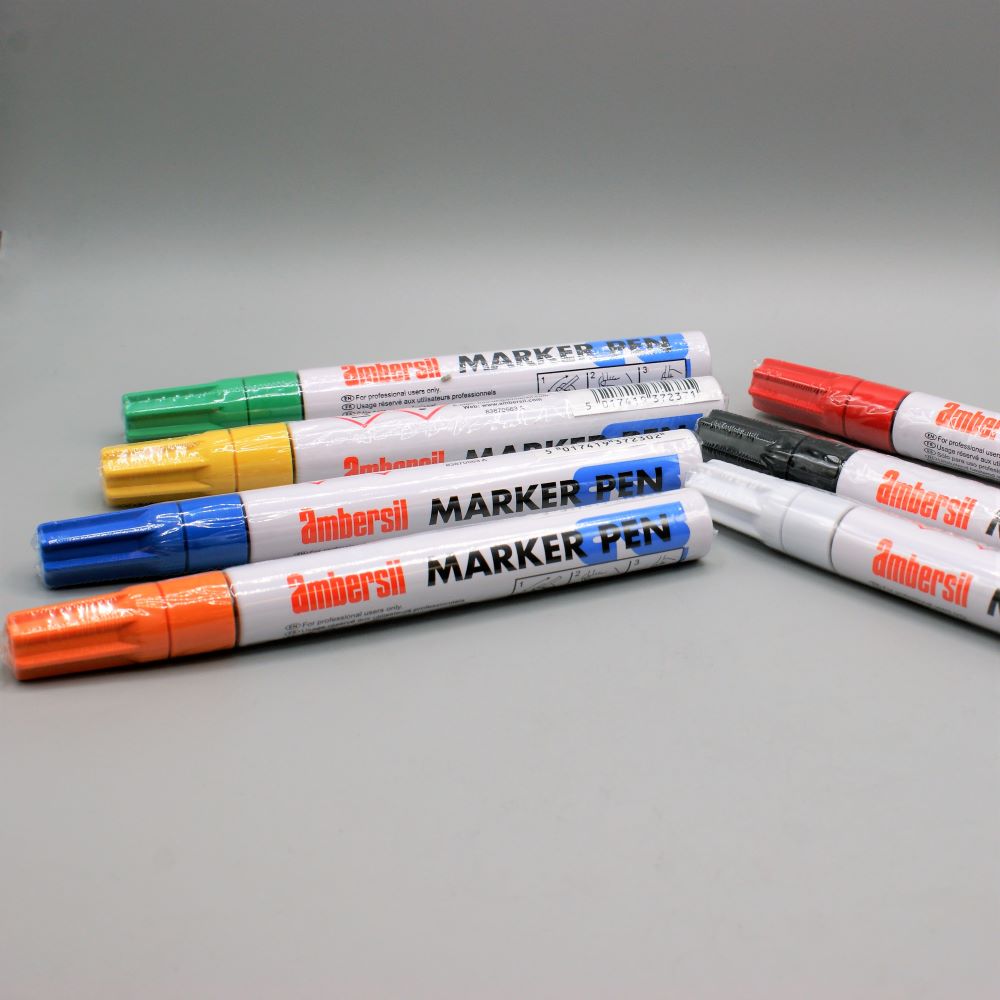 Marker Paint Pen Red 3mm Tip Single