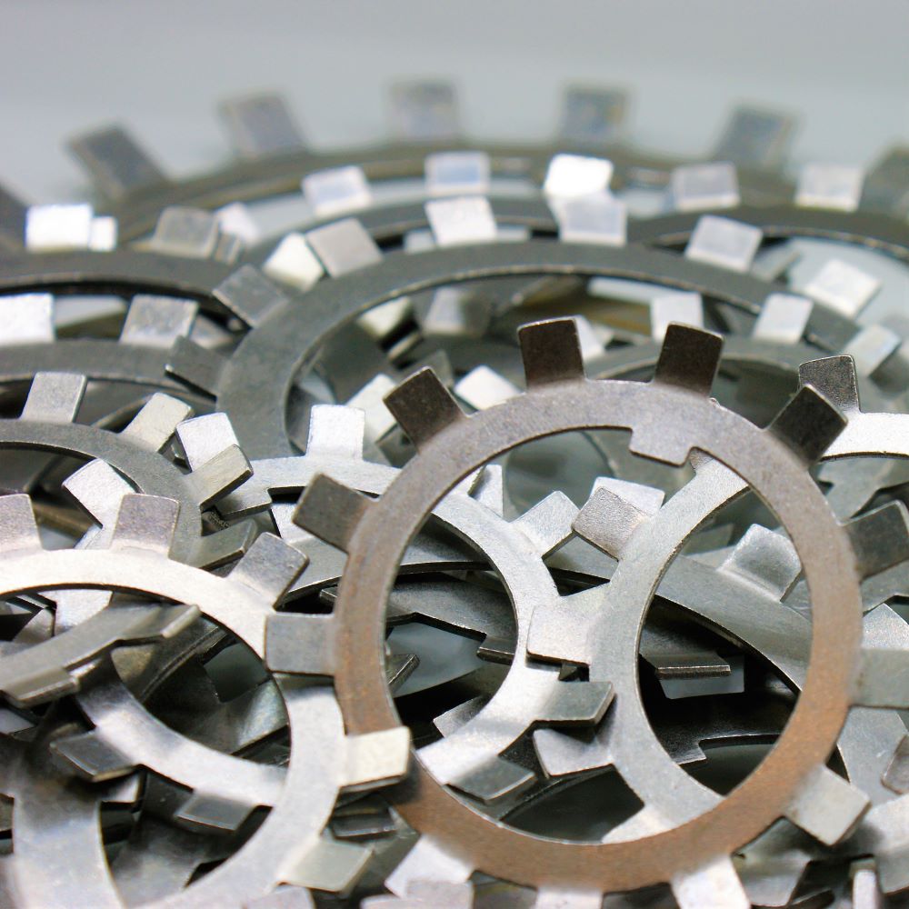 Steel Tab Washer ( Lock Washer ) 35mm ID x 57mm OD x 1.25 mm Thick