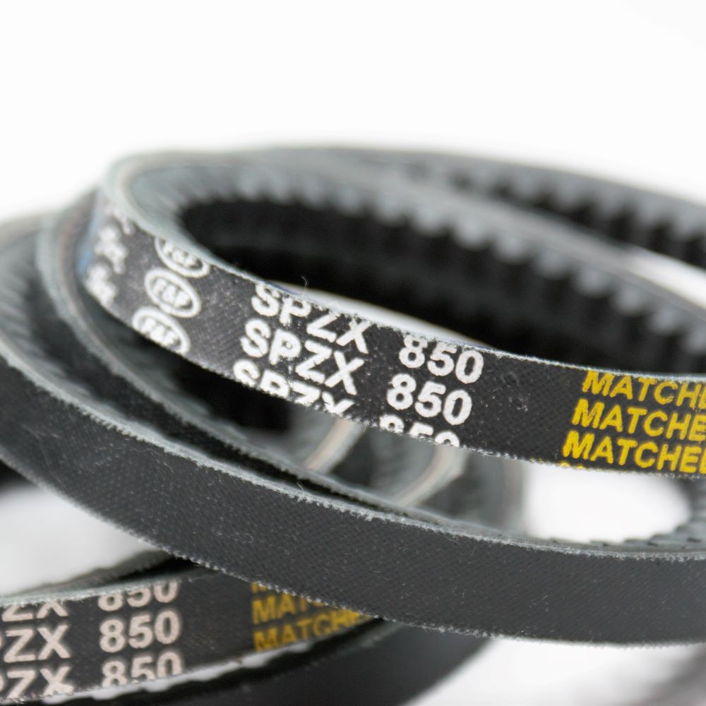 XPZ1270 Raw Edge Cogged Pitch Length 1270 mm Inside Length 1233mm